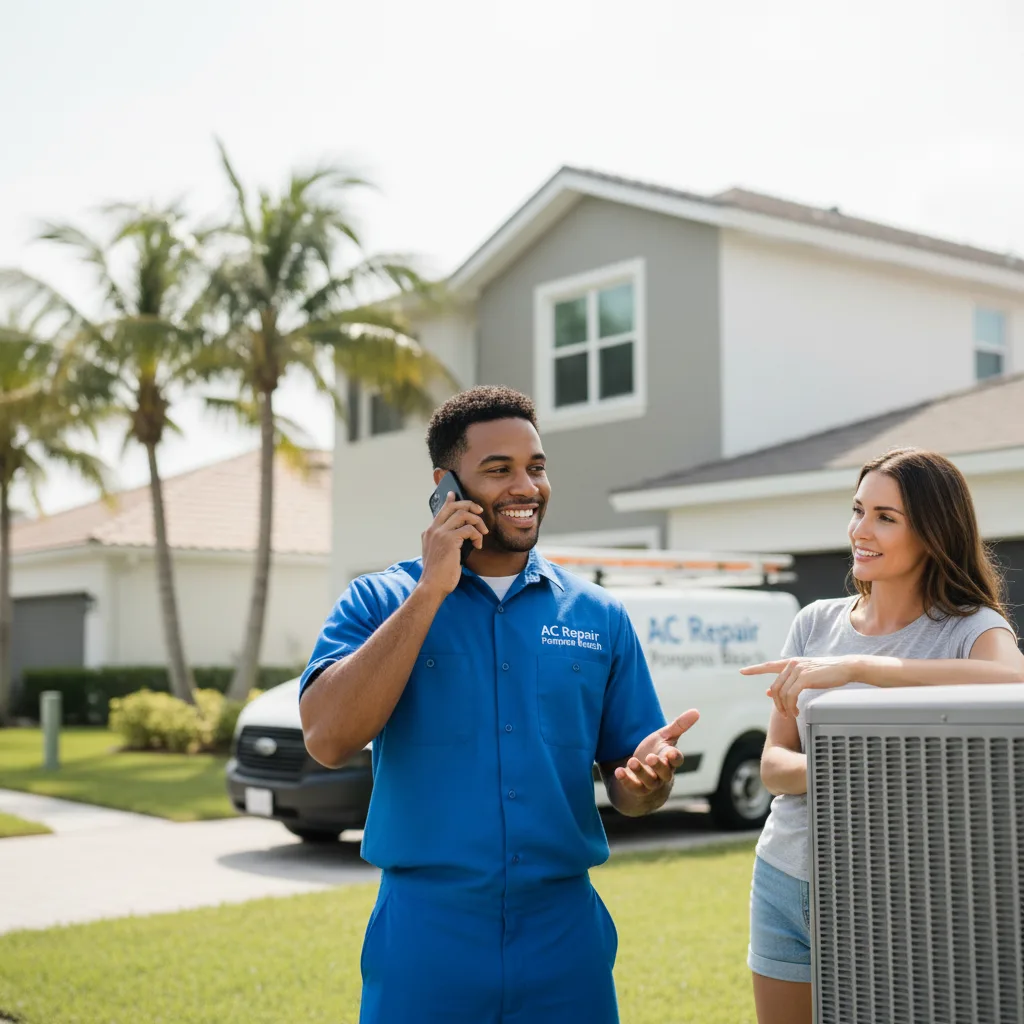 AC Repair Pompano Beach customer support in West Valley